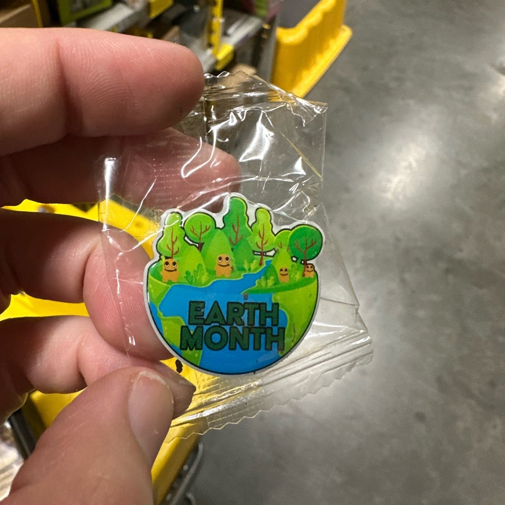 Amazon Earth Month Peccy Pin